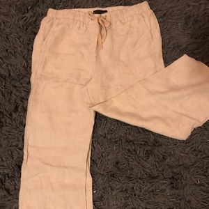 M&S Collection off white ankle length loose pants